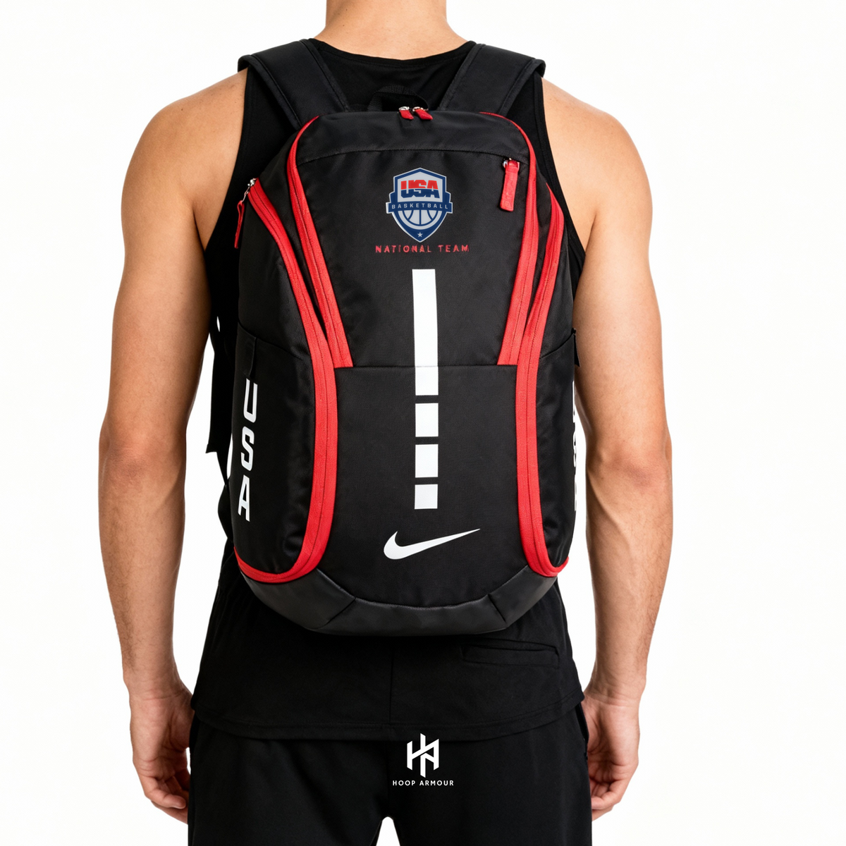 HA™ Elite Backpack Team USA Black