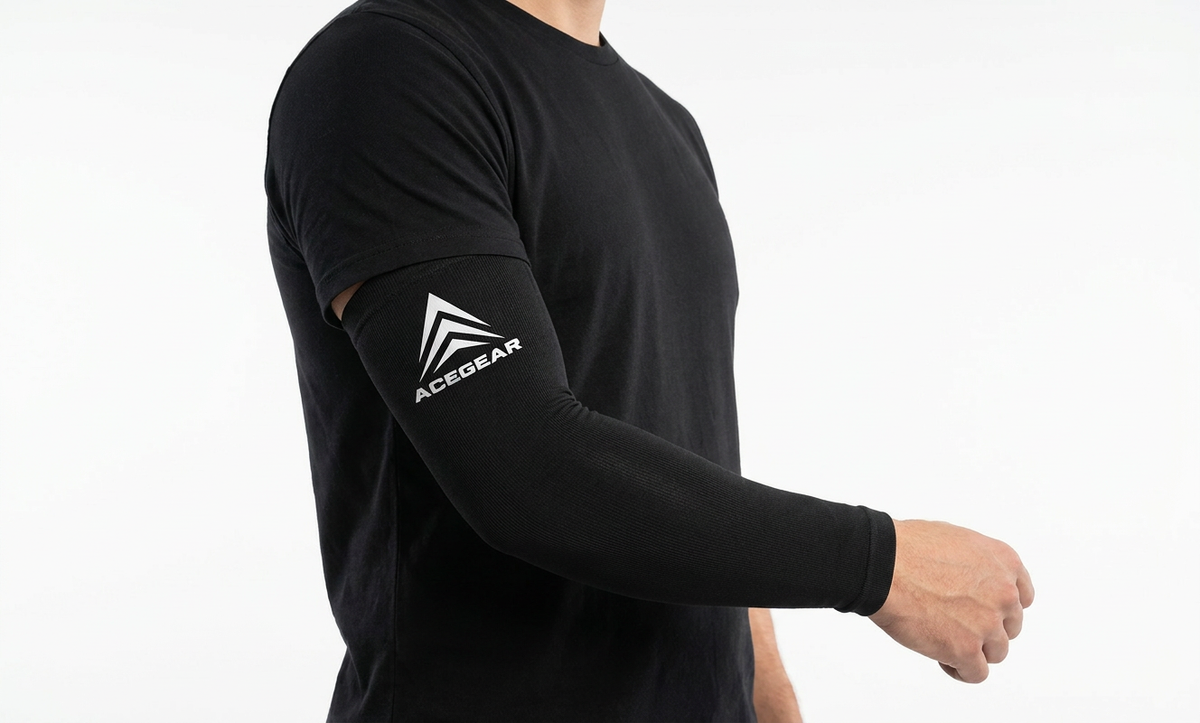 HA™ Elite Pro Black Compression Padded Knee Sleeve